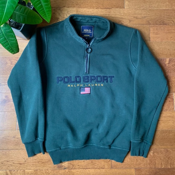 Polo by Ralph Lauren Green Sweater - Picture 1 of 6
